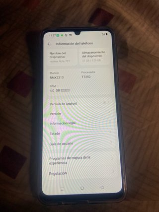 Realme Note 70T Negro