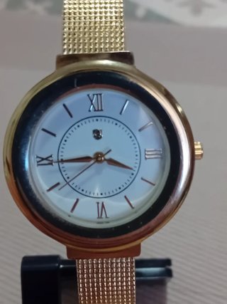 Orologio Auriol donna oro e bianco