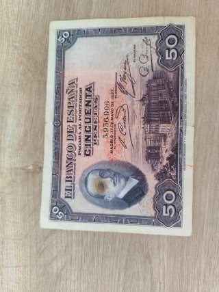 Lote Billetes Antiguos España Pesetas