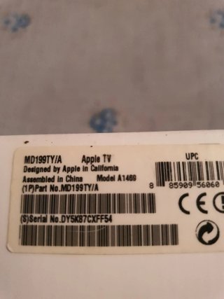 Apple TV Negro