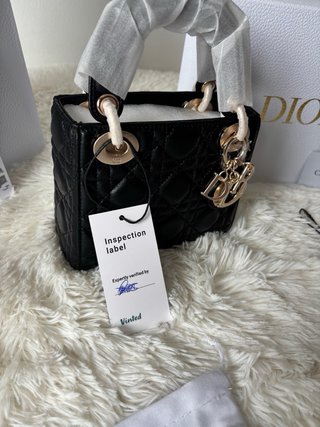 Bolso Dior Lady Mini Negro