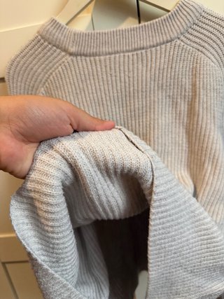 Jersey Pull&Bear Gris Claro Talla S