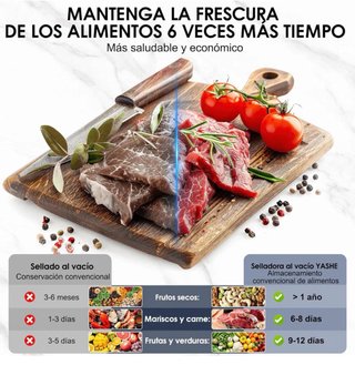 Envasadora al Vacío YASHE 5 en 1