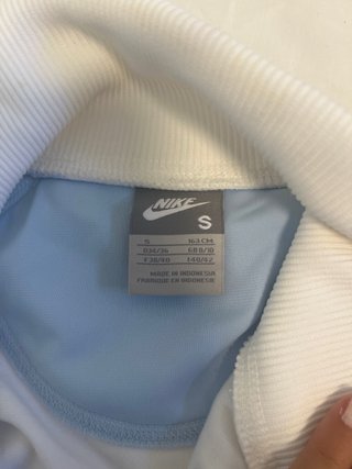 Sudadera Nike Blanca y Azul