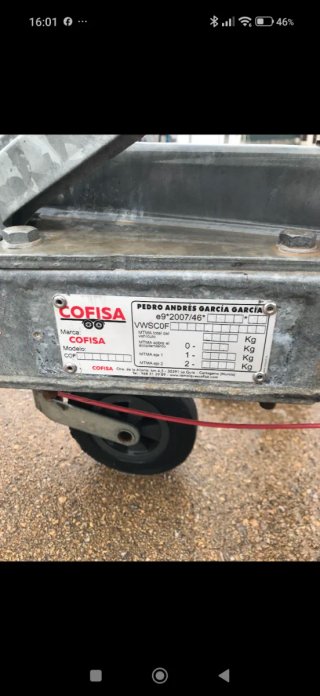 Remolque náutico para barco