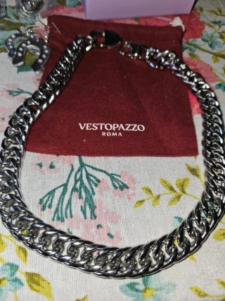 Collana Vestopazzo Acciaio Uomo
