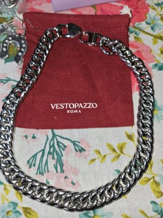 Collana Vestopazzo Acciaio Uomo