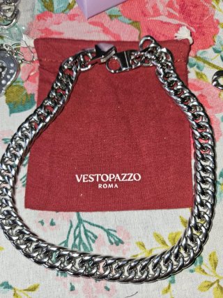 Collana Vestopazzo Acciaio Uomo
