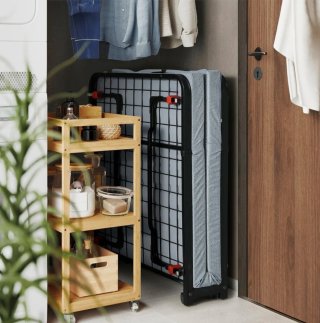 Cama Plegable Negra