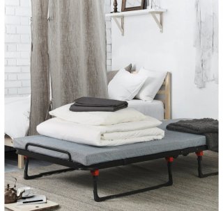 Cama Plegable Negra