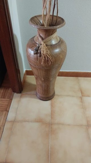 Jarrón de cerámica grande