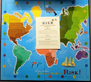 2 Juegos: Cluedo y Risk (Parker Brothers) Frances