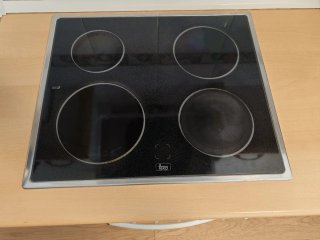 Vitrocerámica y horno Teka