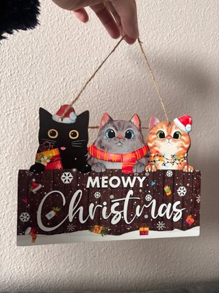 Decoração de Natal Meowy Christmas Gatos