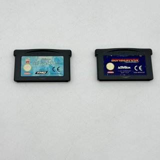 Game Boy Advance SP Nero + 2 Giochi+ Caricatore
