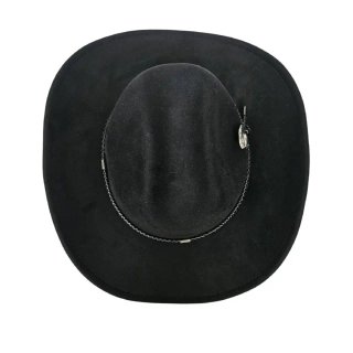 Sombrero Cowboy Vaquero Ala Flexible Negro