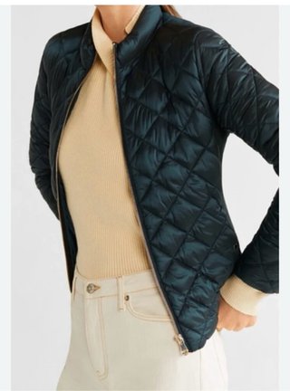 Chaqueta acolchada Mango verde