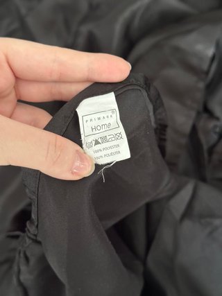 Juego de cama Primark Negro 150x200cm