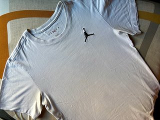 Camiseta Air Jordan Blanca Talla S