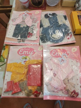 Lote Ropa Muñeca Dulce Emy