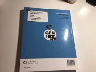 Libro de Física y Química 1 Bachillerato Oxford