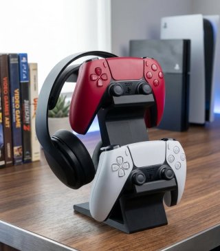 Soporte Casco y Mandos PS4/PS5