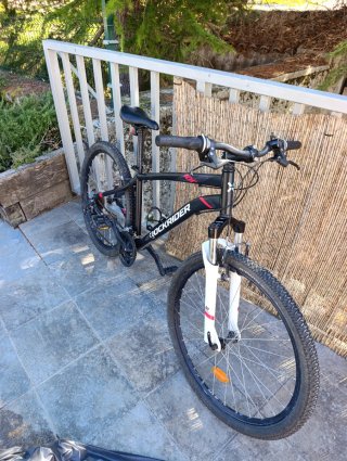 Bicicleta Rockrider ST 100 Negra