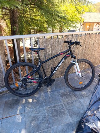 Bicicleta Rockrider ST 100 Negra