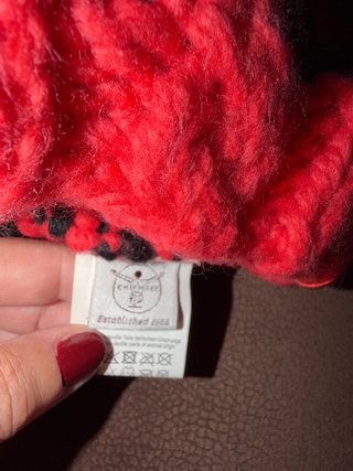 Gorro de lana tejido
