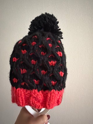 Gorro de lana tejido