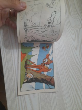 Libro para colorear Bambi, Disney (Serie#1)