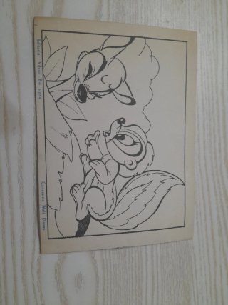 Libro para colorear Bambi, Disney (Serie#1)