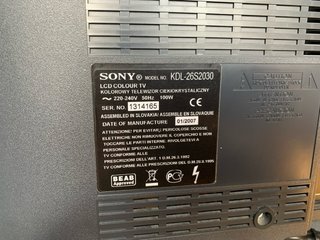 TV Sony Bravia