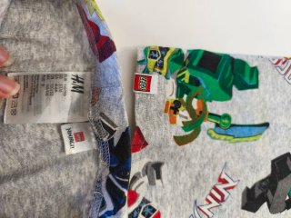 Pijama Ninjago Lego Taglia 6