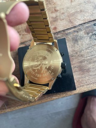 Reloj Diesel Dorado y Negro