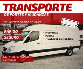 Se hacen mudanzas y portes