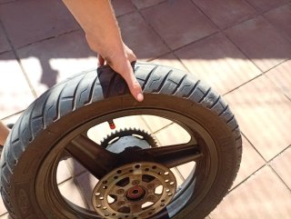 Rueda trasera MH Ryz 2014 Supermotard