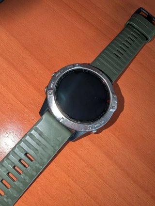 Garmin Fenix 6 Verde/Plata