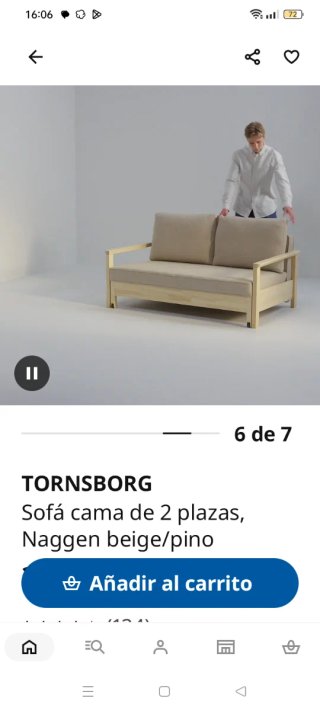 SOFA CAMA TORNSBOR
