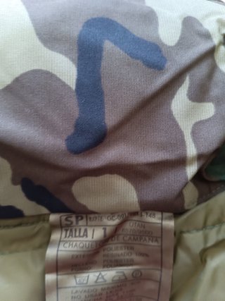 Chaqueta 3.4 camuflaje Talla 1