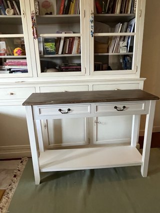 Mesa de entrada madera