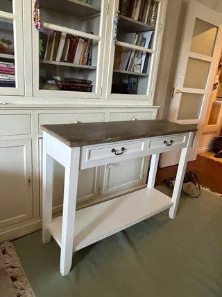 Mesa de entrada madera