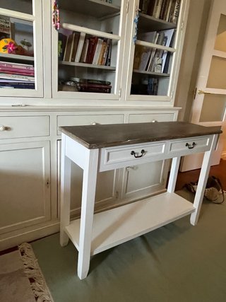 Mesa de entrada madera