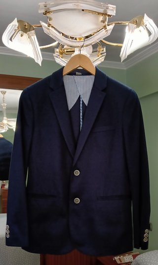 Americana/Blazer Tizzas Azul Marino Talla 13-14