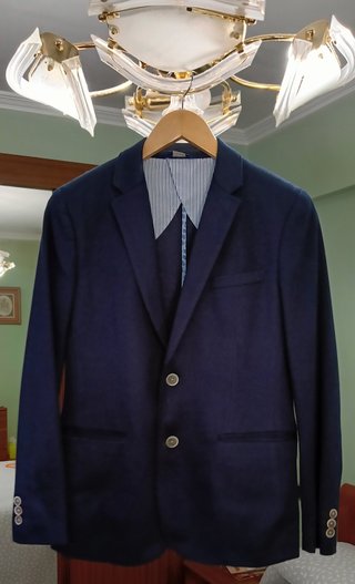 Americana/Blazer Tizzas Azul Marino Talla 13-14