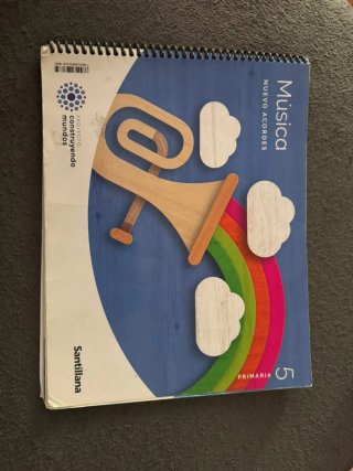 Libro Música 5 Primaria Santillana