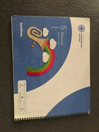 Libro Música 5 Primaria Santillana