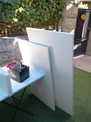 Dos tableros de madera nuevos 118x60 y 138x60