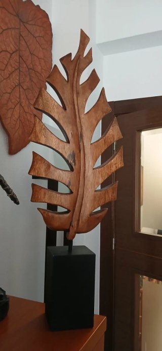 Figura decorativa de madera