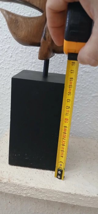 Figura decorativa de madera